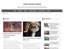 Tablet Screenshot of josemariasison.org